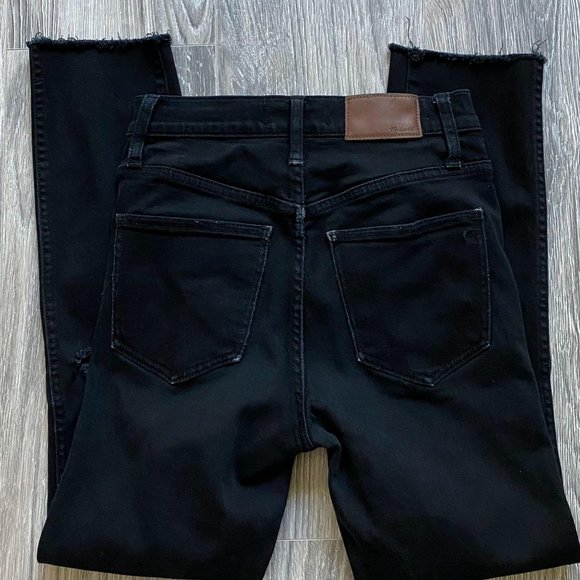 MADEWELL10″ High Rise Distressed Skinny Jean-24 - Picture 3 of 10